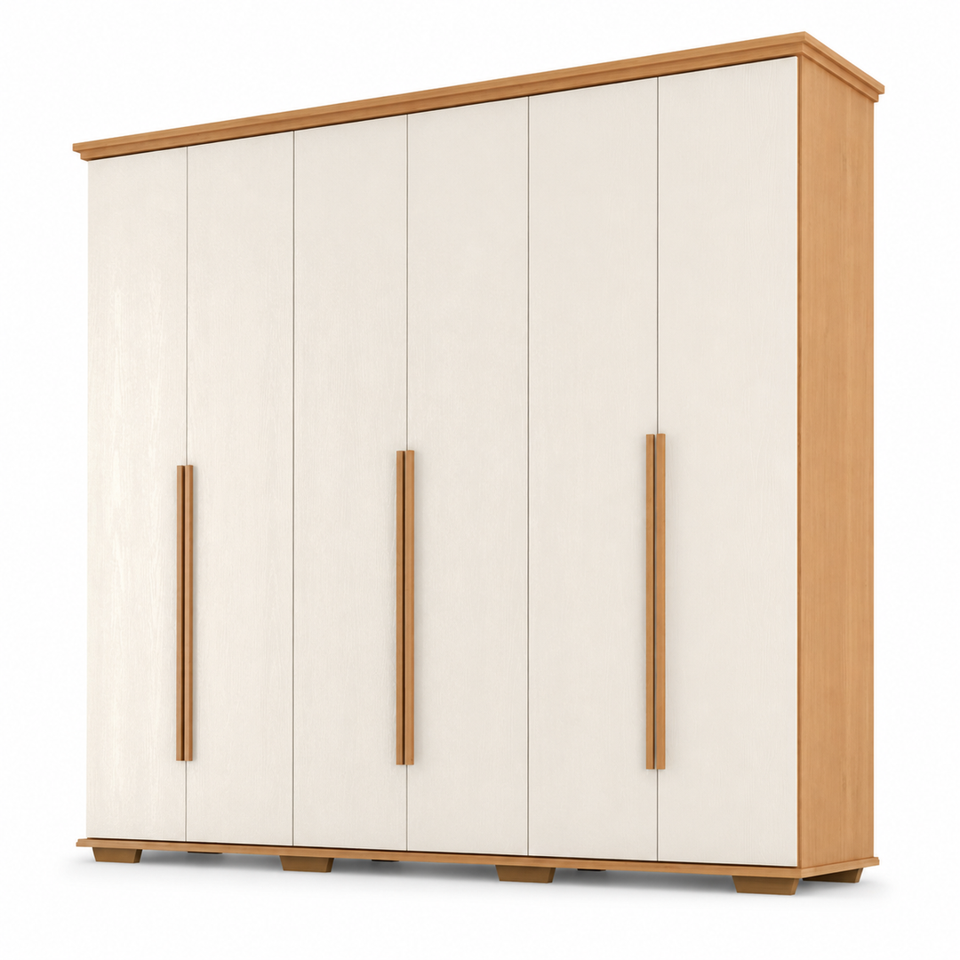 Everest 6-Door 5-Drawer Wardrobe