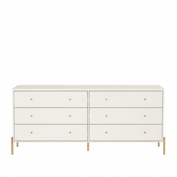 Jasper 6 Drawer Dresser 1.8m