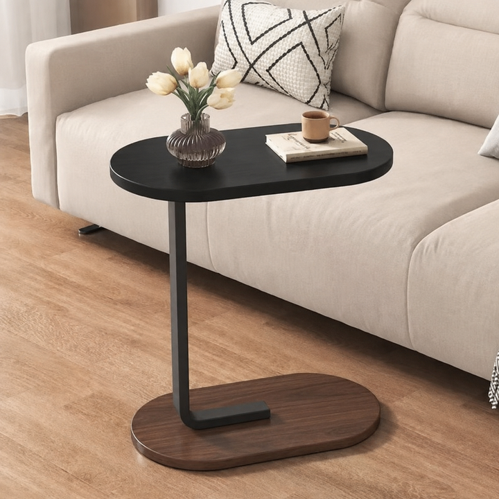 Ovalo C Shape Modern Sofa Side Table