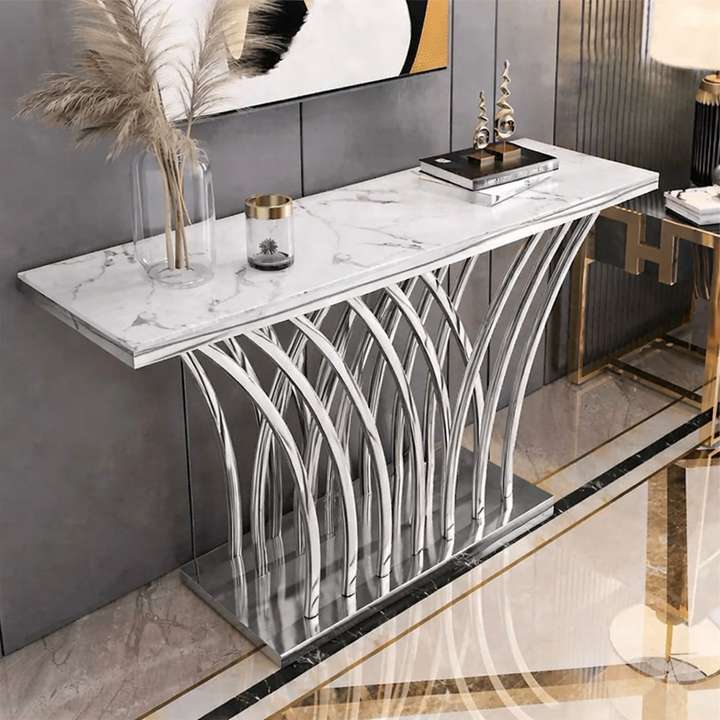 Lydia Marble Console Table