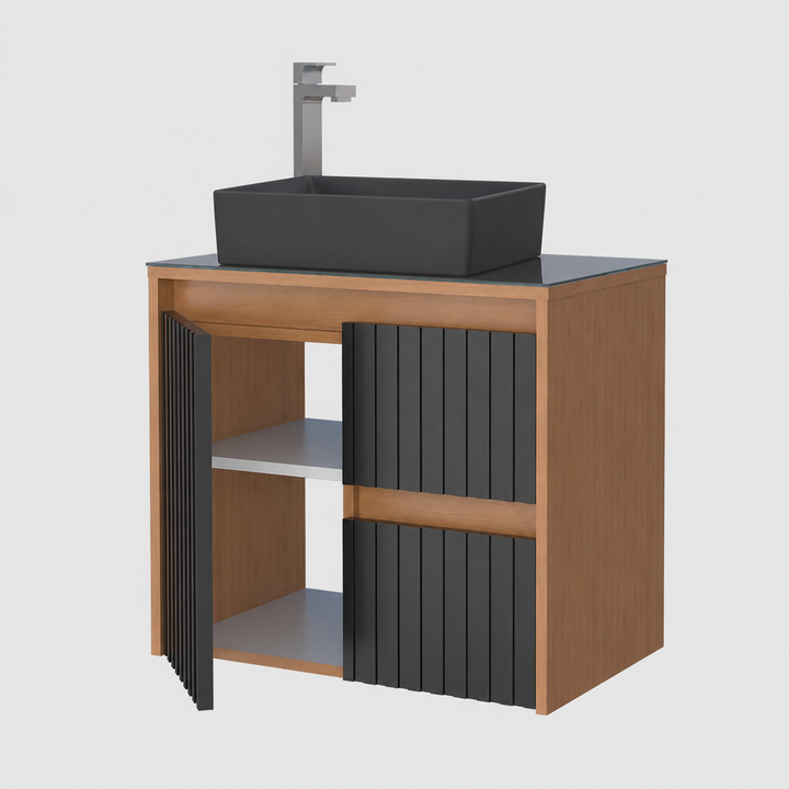 Kyoto Wooden Bathroom Vanity