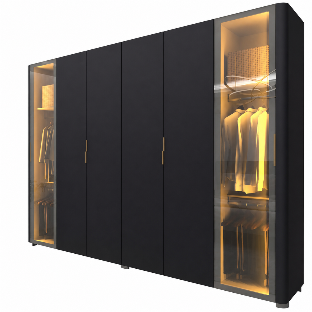 Innova 6-Door Wardrobe with 2 Reflecta Doors