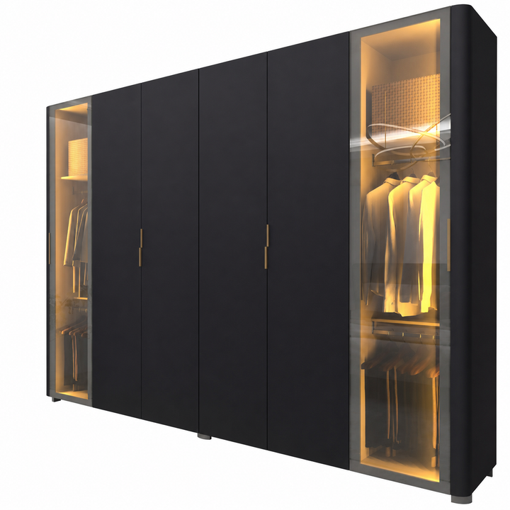 Innova 6-Door Wardrobe with 2 Reflecta Doors