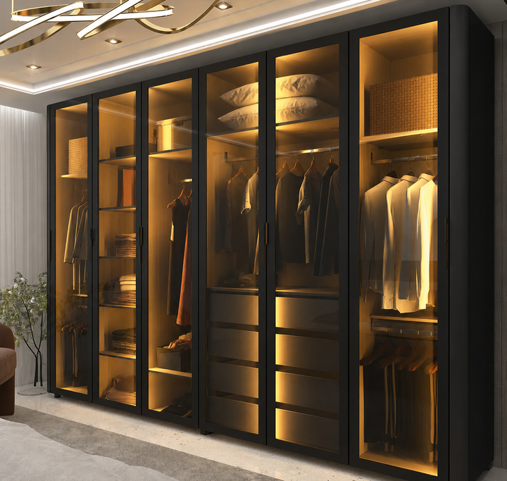 Innova 6-Door Reflecta Wardrobe