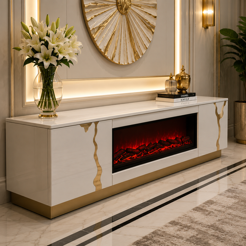 Louisiana Fireplace Plasma Stand