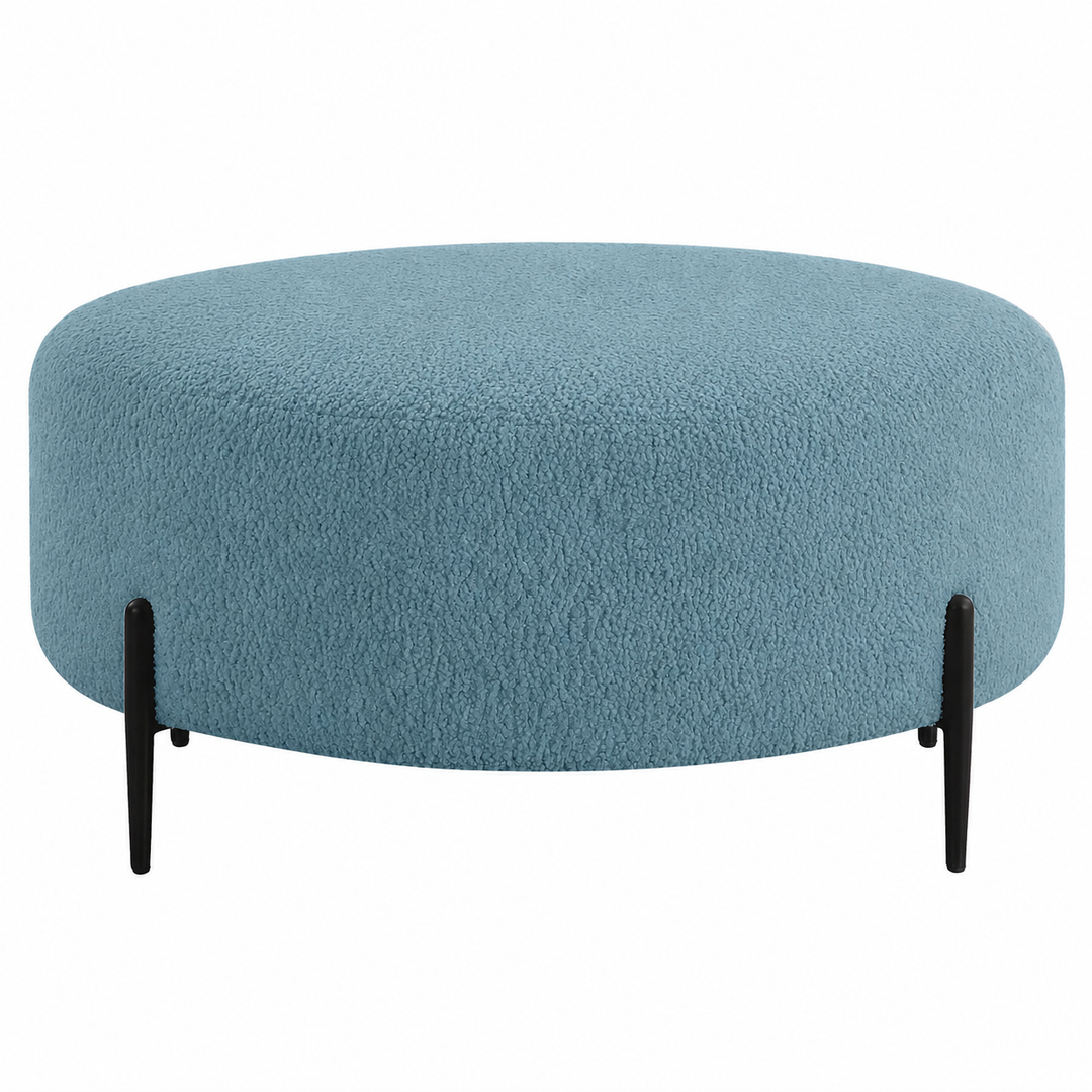 Levi Plush Ottoman