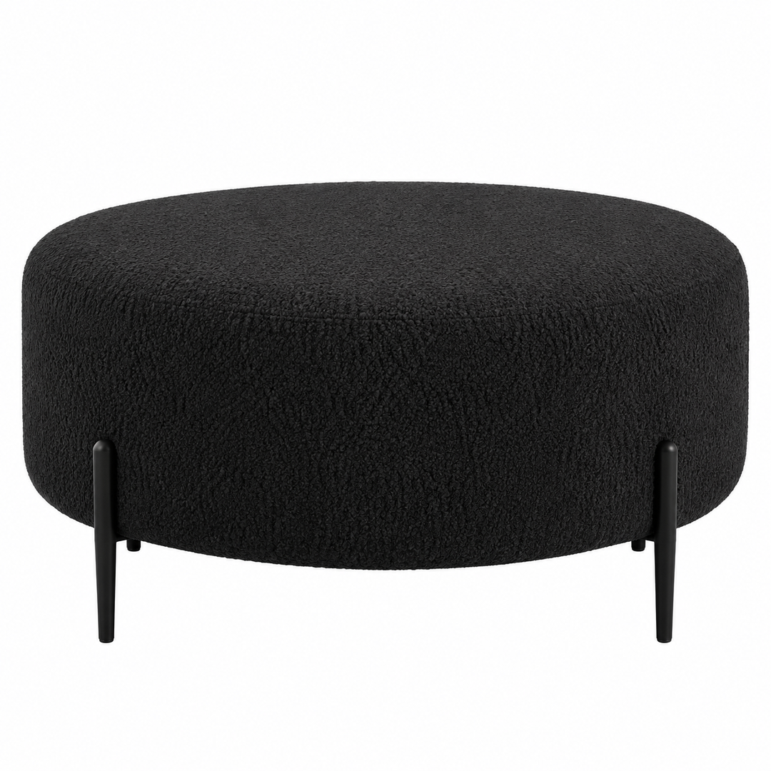 Levi Plush Ottoman