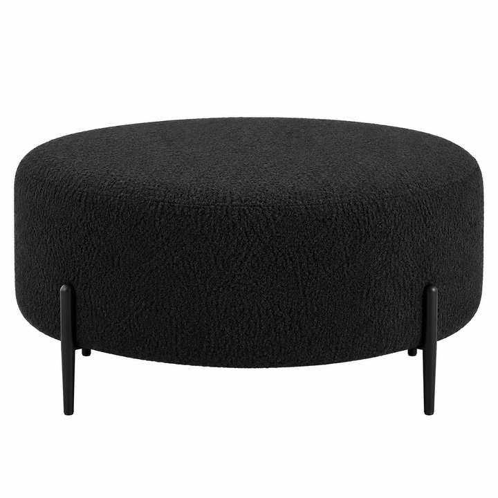 Levi Plush Ottoman