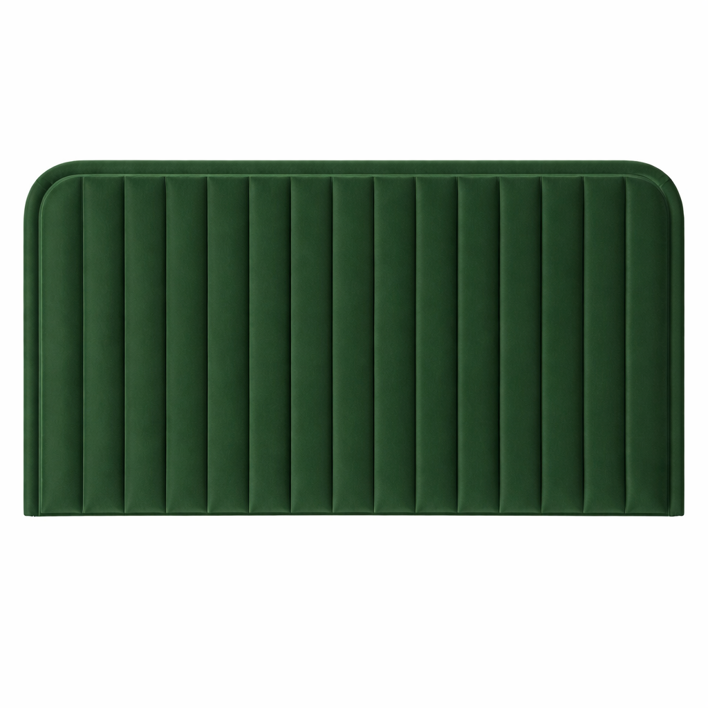 Bodina Channel Velvet Tufted Headboard