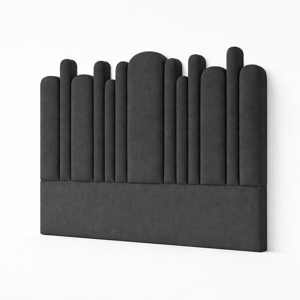 Yardley Artisty Overlap Linen Headboard Only