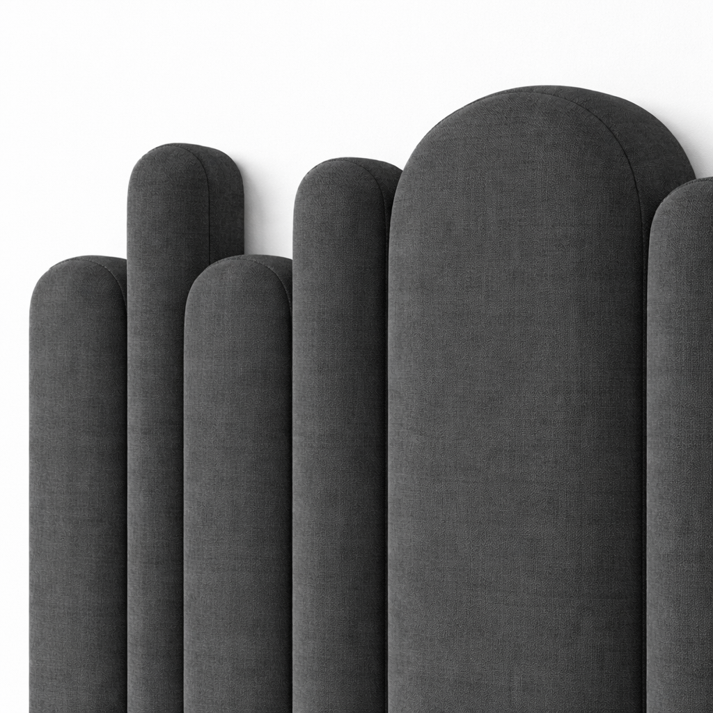 Yardley Artisty Overlap Linen Headboard Only