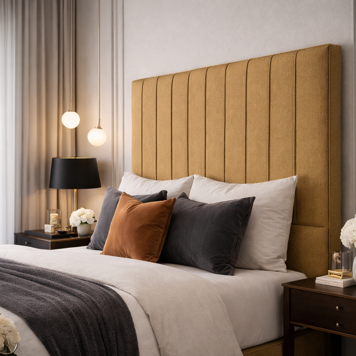 Liora Upholstered Linen Headboard