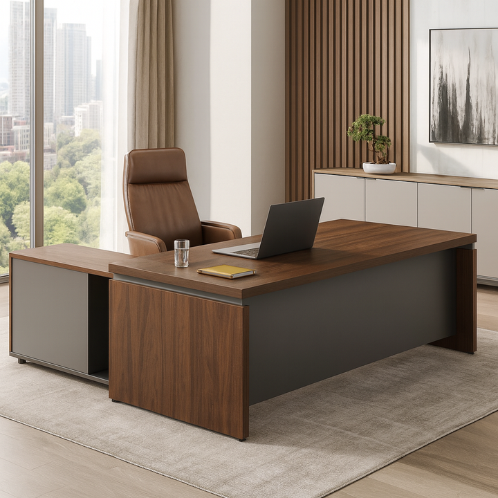 Apex Executive L-Shaped Office Desk