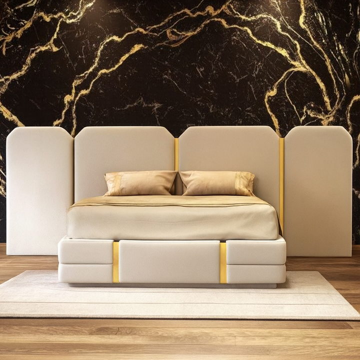 Kirala Modern Sleigh Bed