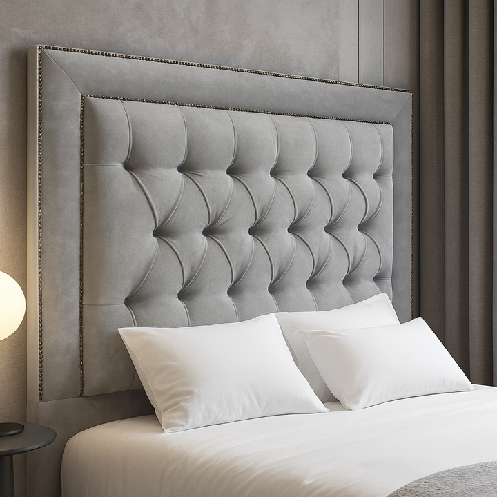 Penny Buttoned Headboard