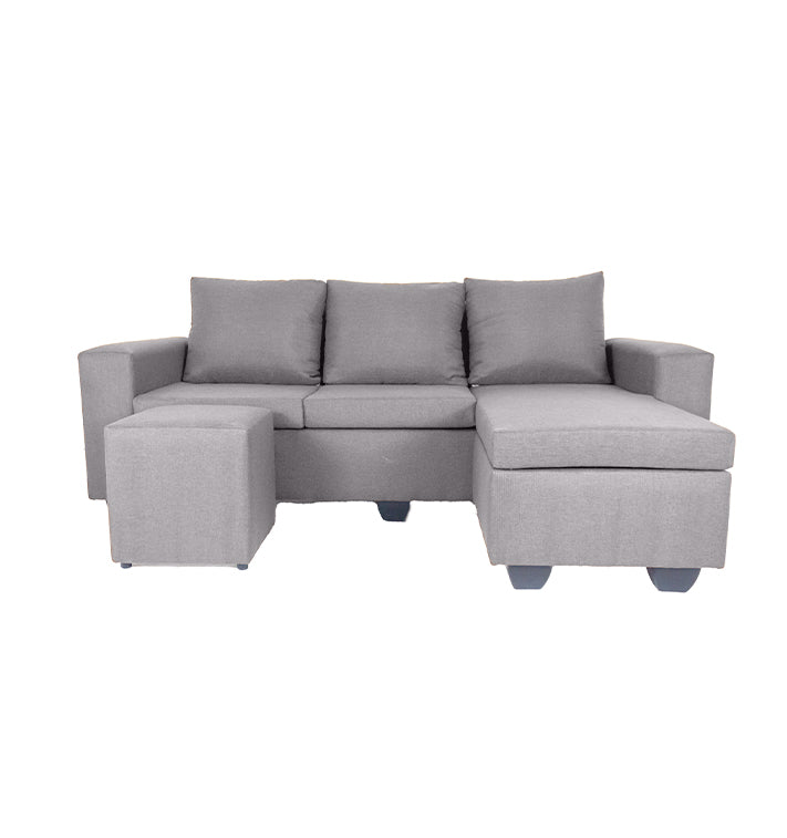 Clif Corner Couch With Foot Stool – Designer Concepts - Furniture Store ...
