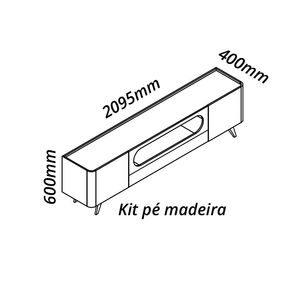 Nobre Rack Plasma Stand