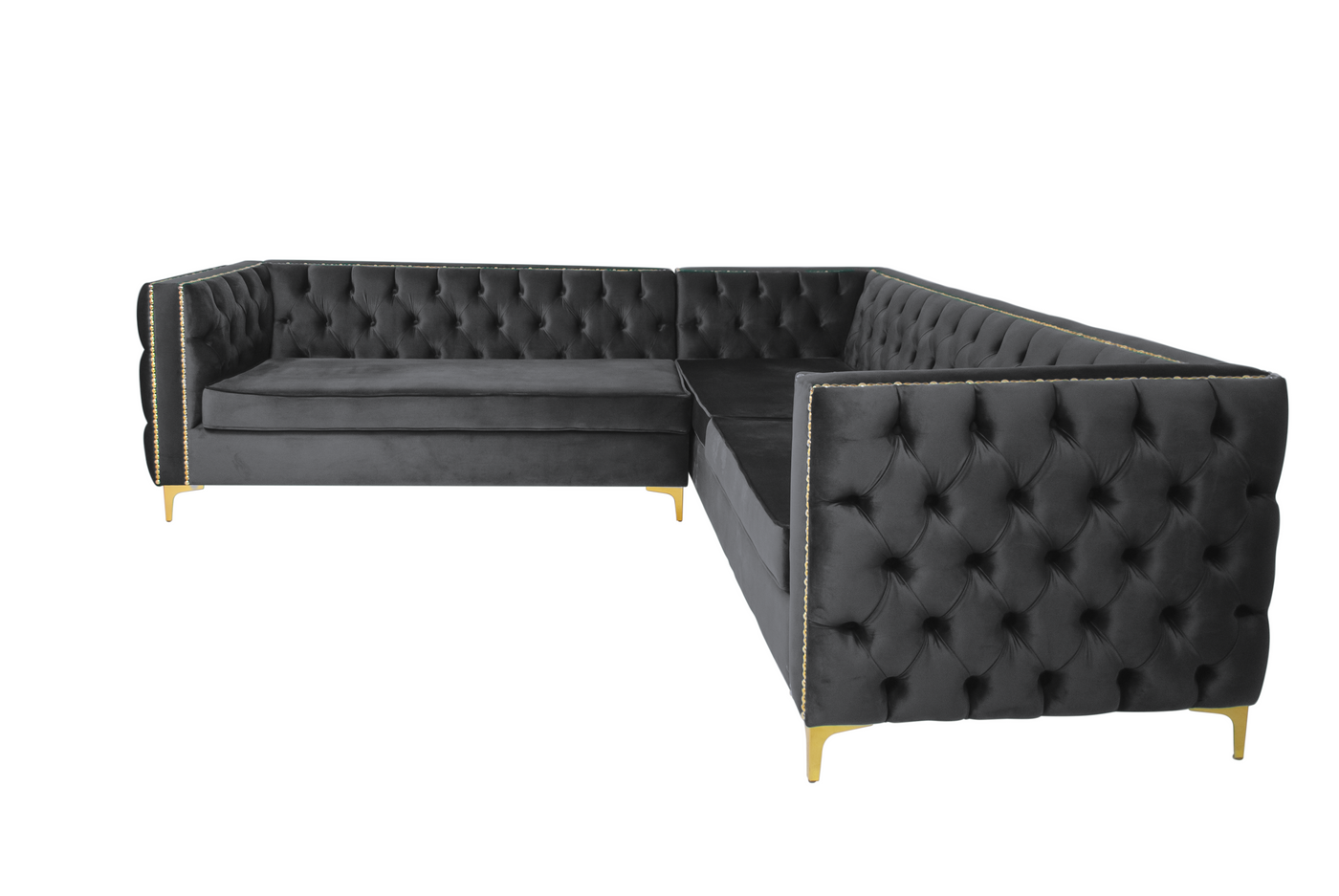 Oxford Chesterfield Corner Couch
