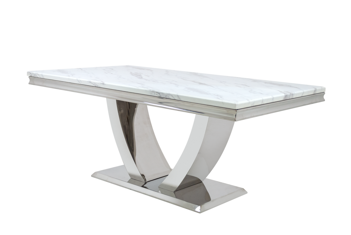 Audrey Marble Top Dining Table 1,8m
