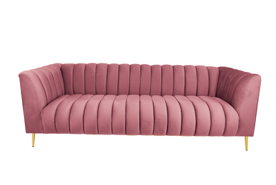 Zoey 2 Seater Stripe Couch