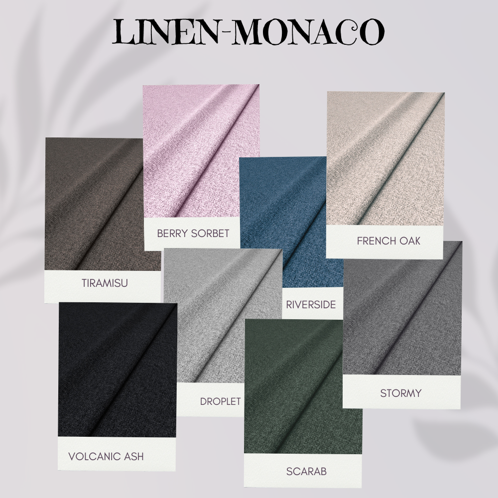 Penny Buttoned Linen Headboard