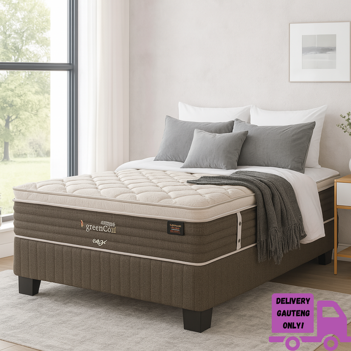 Restonic Green Coil Enzi Base And Mattress