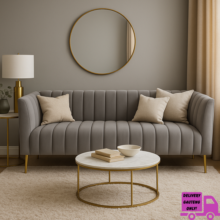 Zoey 3 Seater Stripe Couch