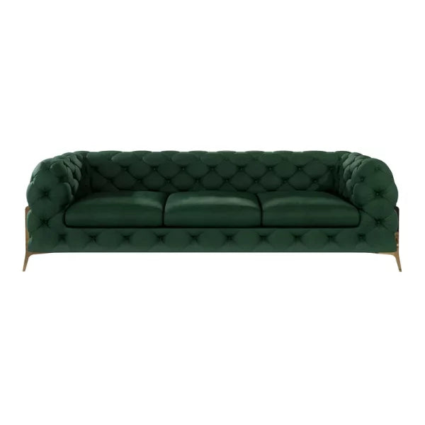 Arcadia Modern Velvet Sofa