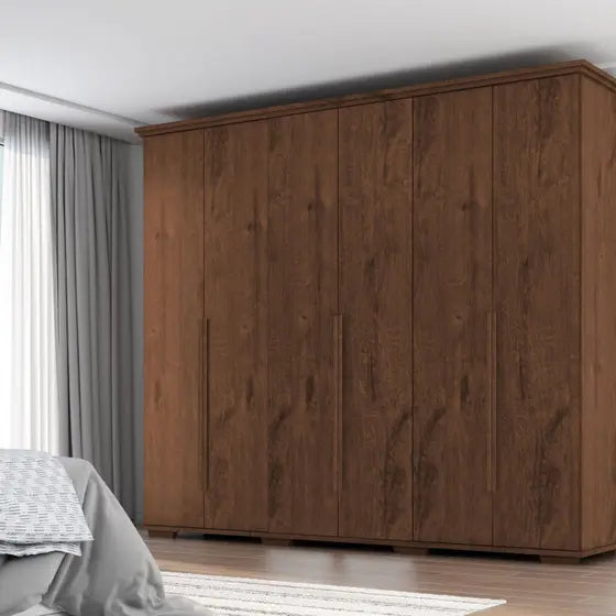 Everest Wardrobe 6 Doors 5 Drawers