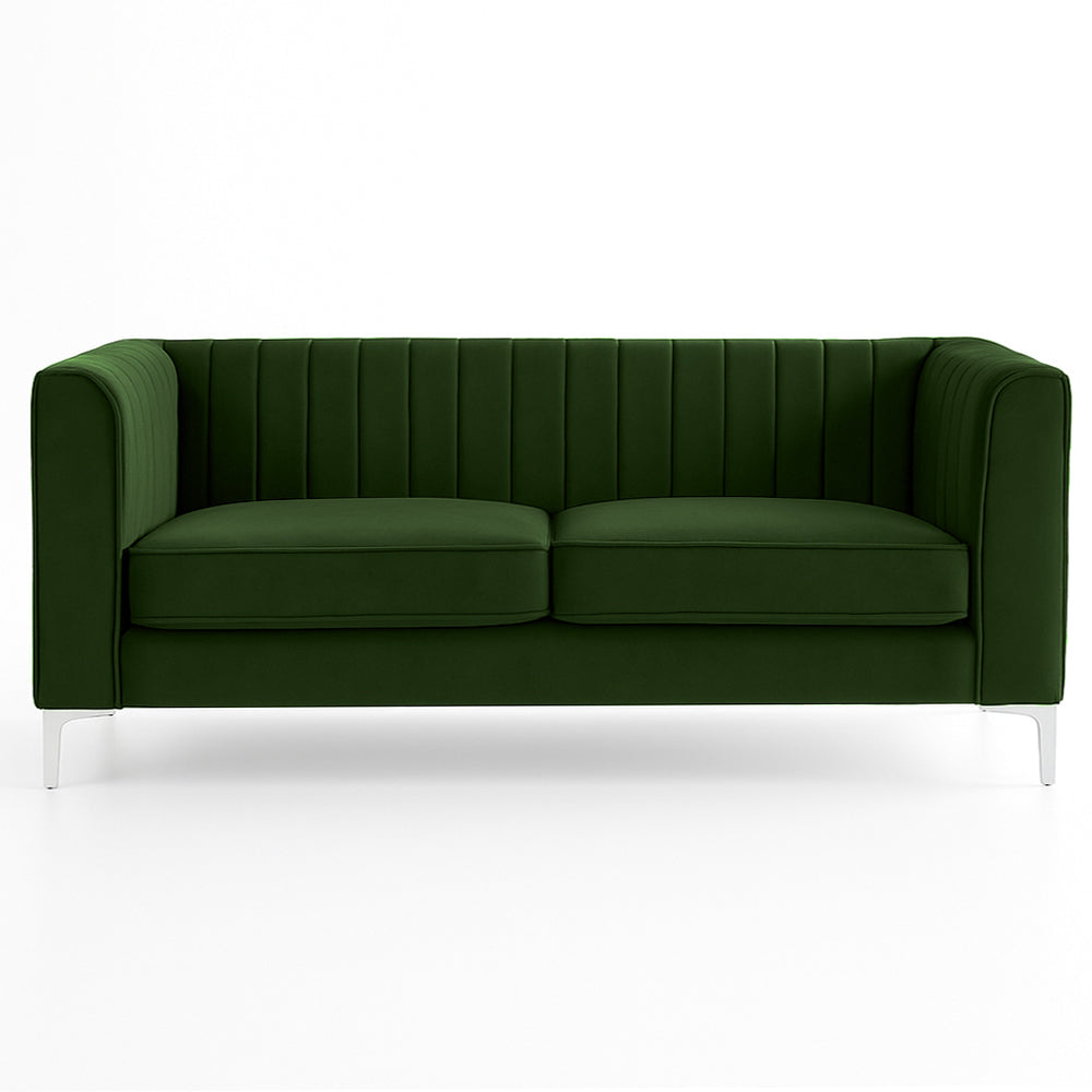 Oxford Three Seater Stripe Velvet