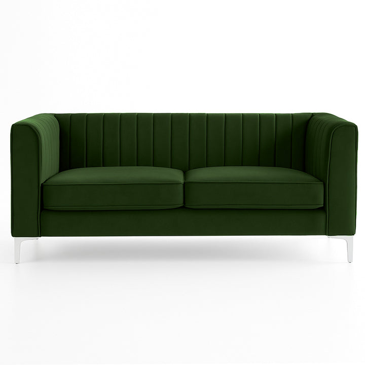 Oxford Three Seater Stripe Velvet
