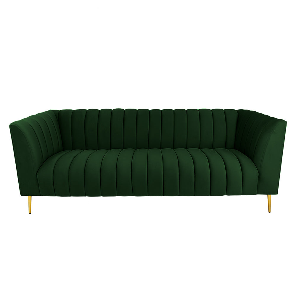 Zoey 2 Seater Stripe Couch