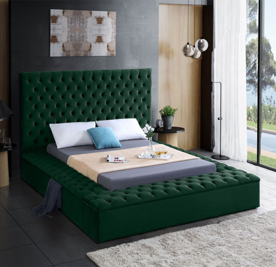 Gretta Storage Bed Frame Sleigh Bed