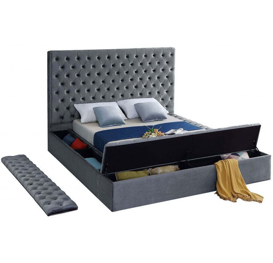 Gretta Storage Bed Frame Sleigh Bed