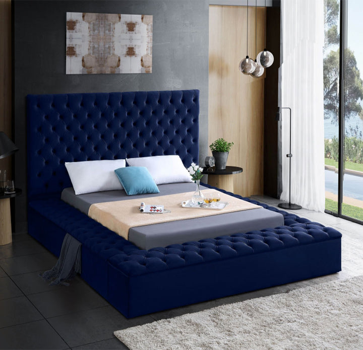 Gretta Storage Bed Frame Sleigh Bed