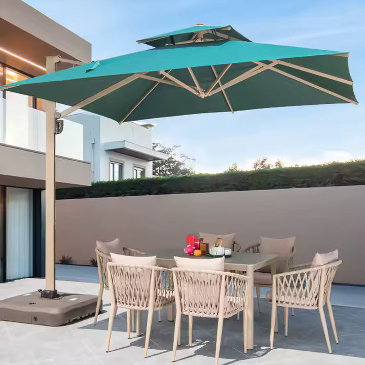 Ohana Patio Cantilever Umbrella with LED Lights