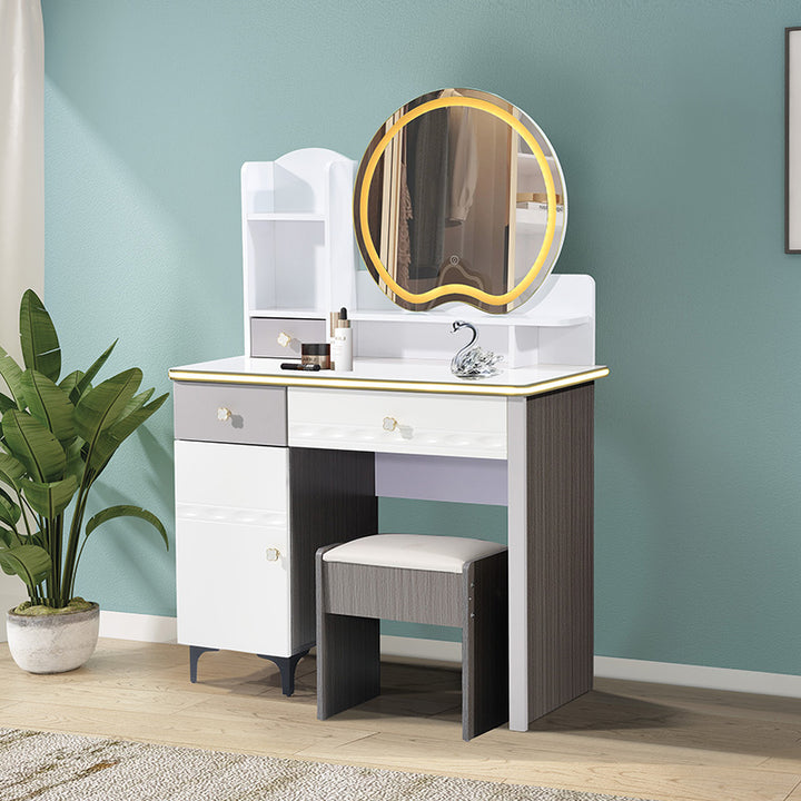 Olivia Dressing Table with Stool