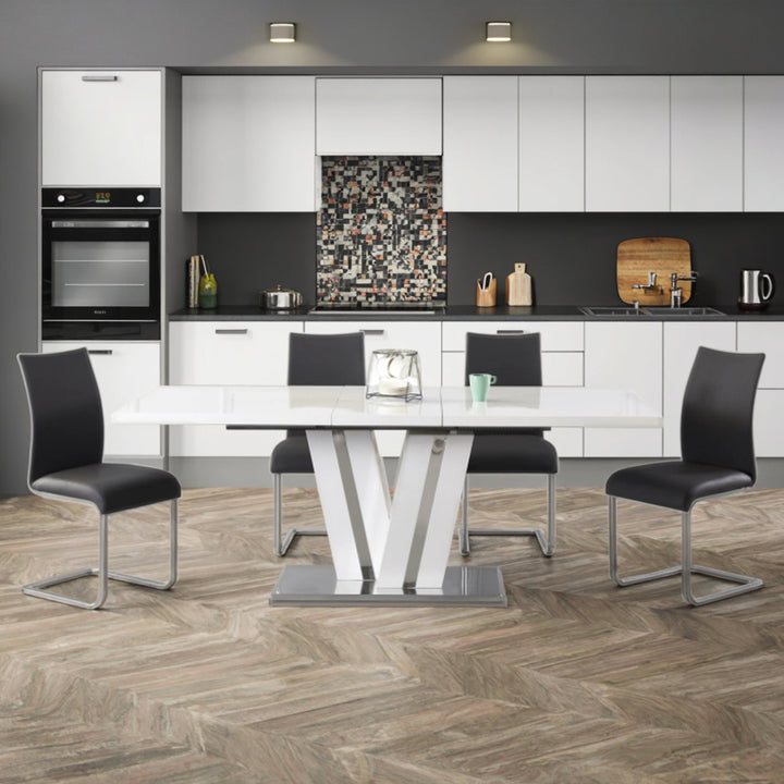 Scottie Minimalist Stretchable Dining Table ONLY