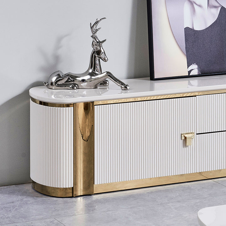 Gianna Contemporary Glam Plasma Stand