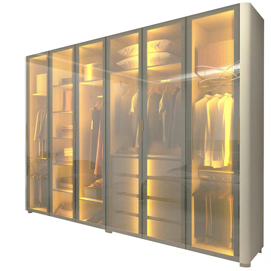 Innova 6-Door Reflecta Wardrobe