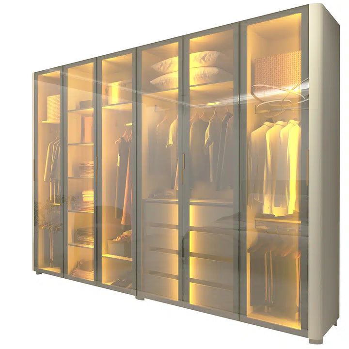 Innova 6-Door Reflecta Wardrobe