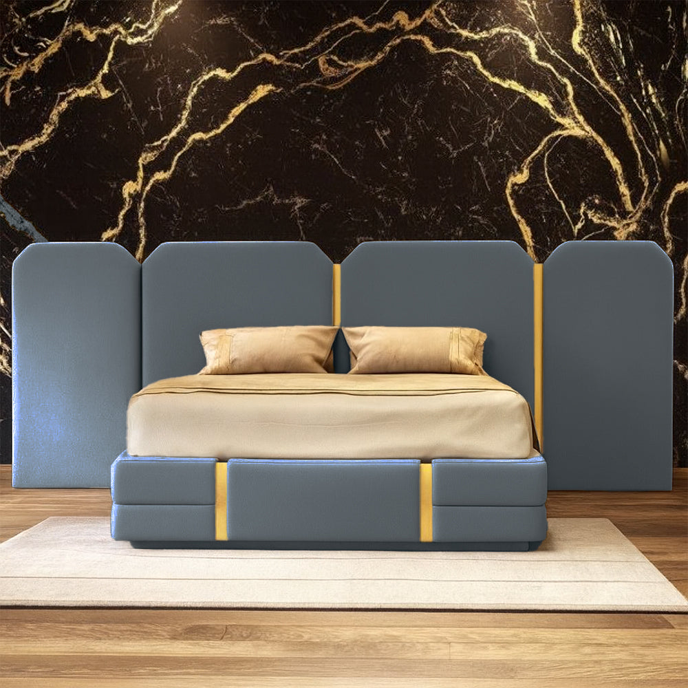 Kirala Modern Sleigh Bed