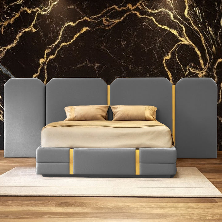 Kirala Modern Sleigh Bed