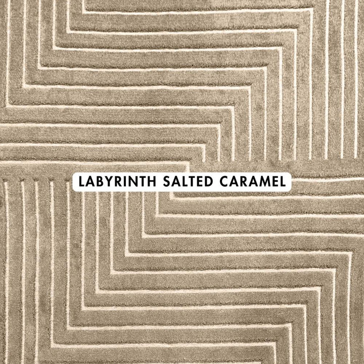 Labyrinth-Salted Caramel Rug