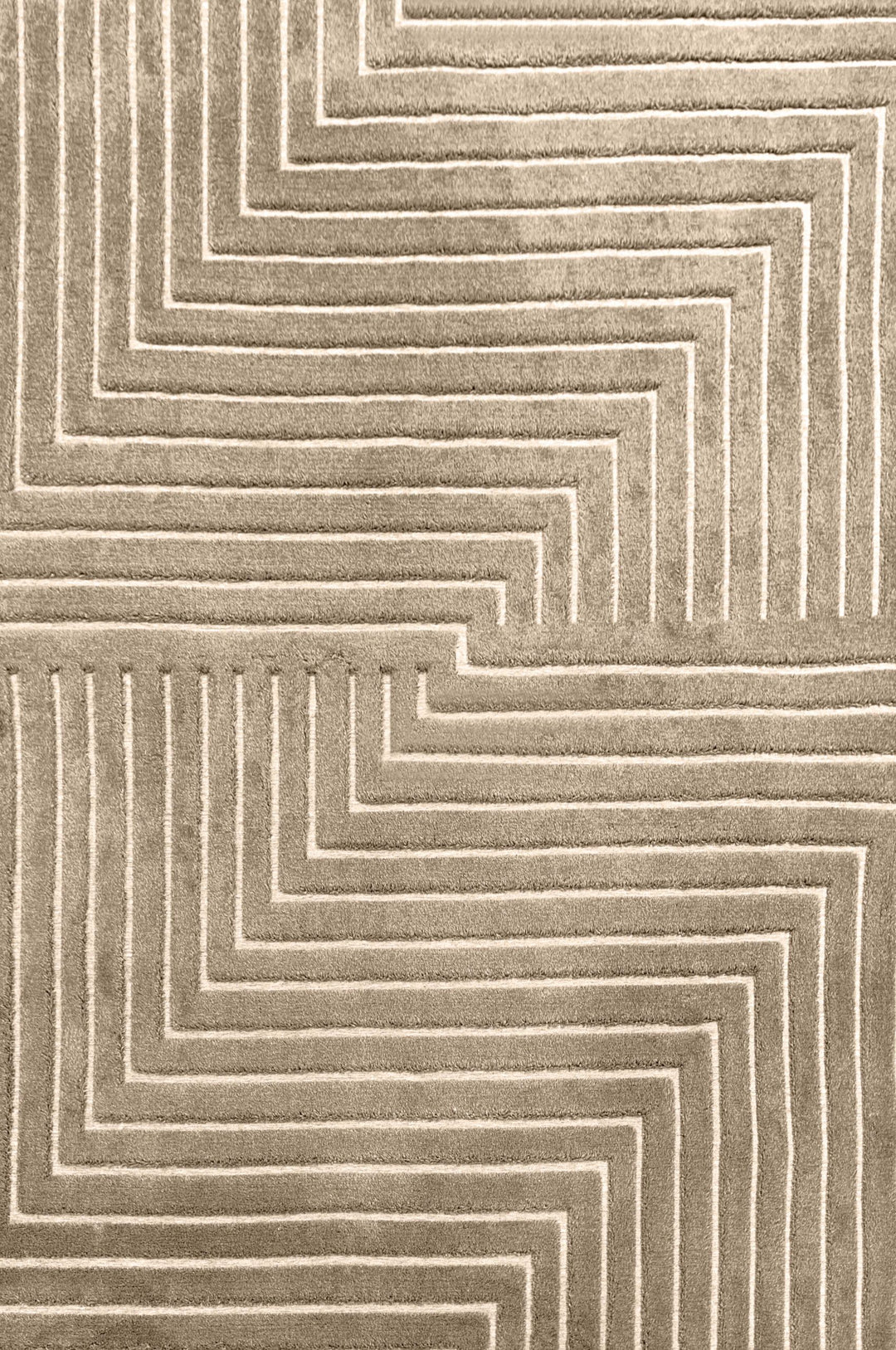 Labyrinth-Salted Caramel Rug