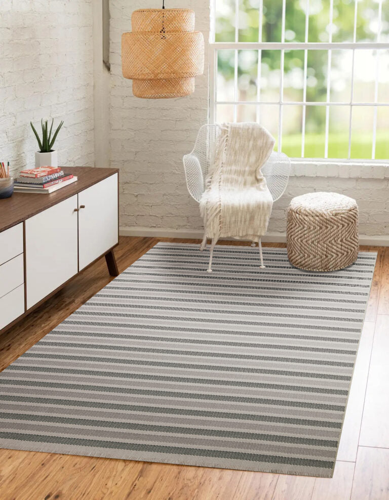 Bungalow-Barcode Rug