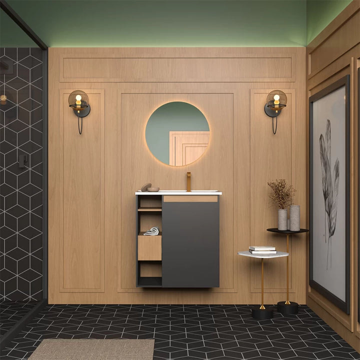 Lotus 80 bathroom Vanity Wall Mount- Bali Basin