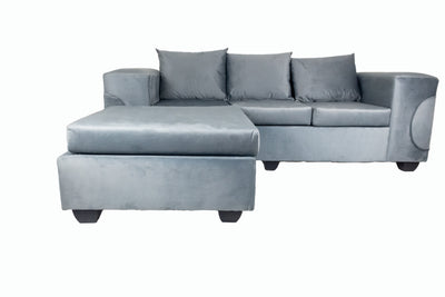 Theodora Velvet Corner Couch