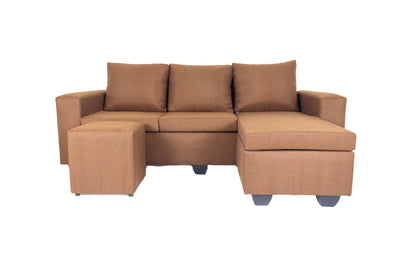 Clif Corner Couch With Foot Stool