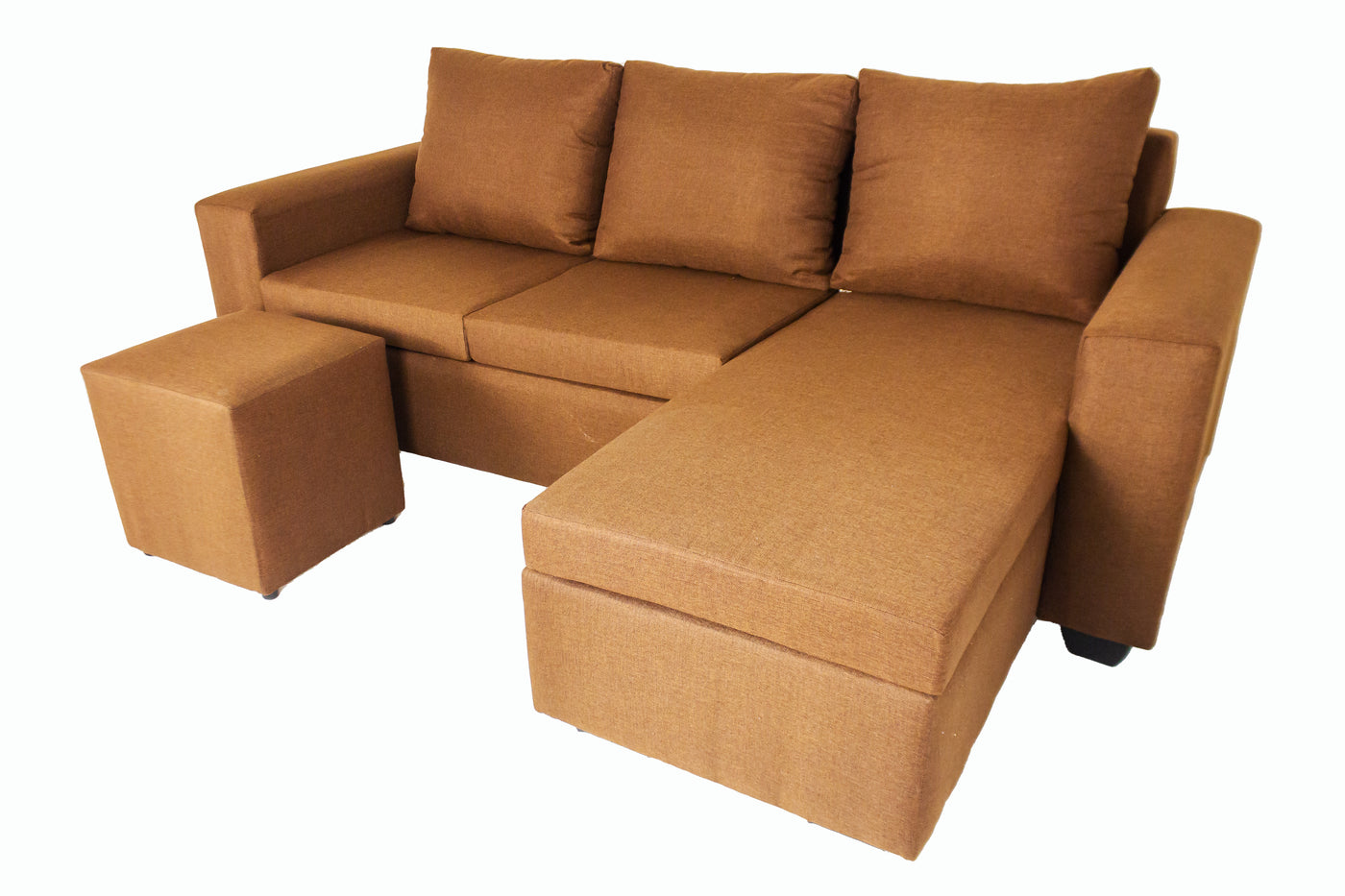 Clif Corner Couch With Foot Stool